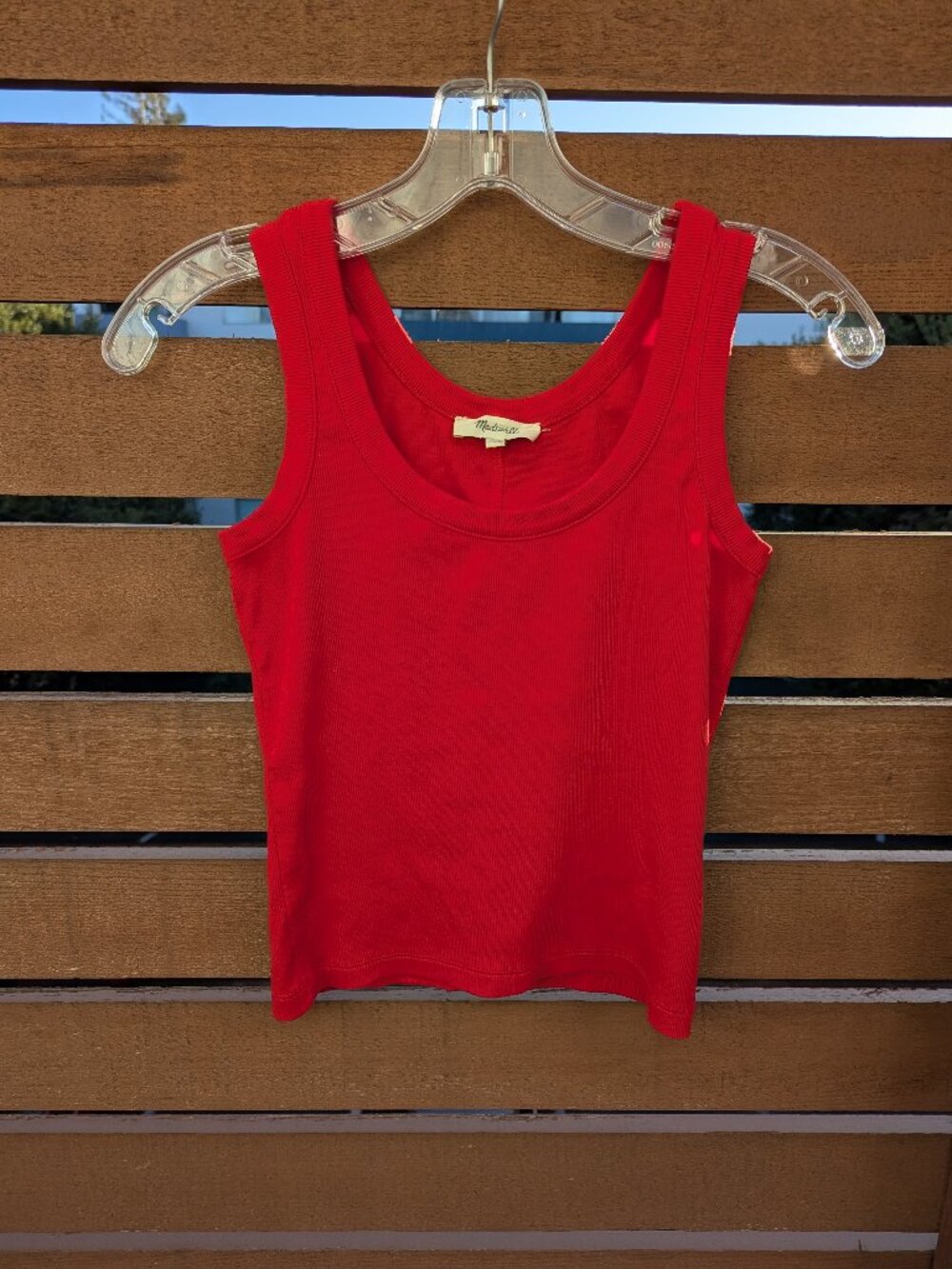 Madewell Ribbed Tank Top - Size XS